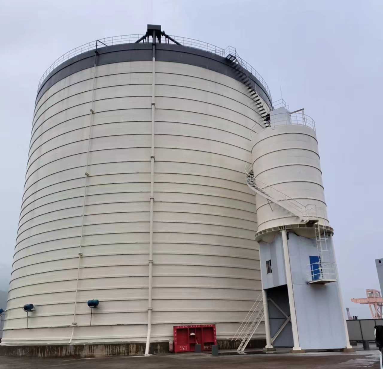 内江10万吨水泥钢板库